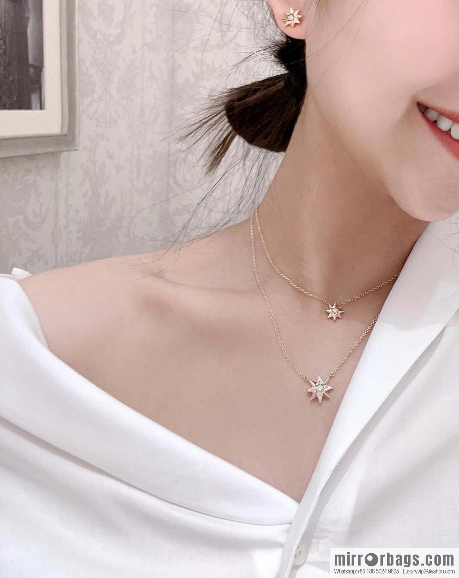 ❗️New ❗️ ☀️ New ☑️ Dior octagram ⭐ necklace ☀️