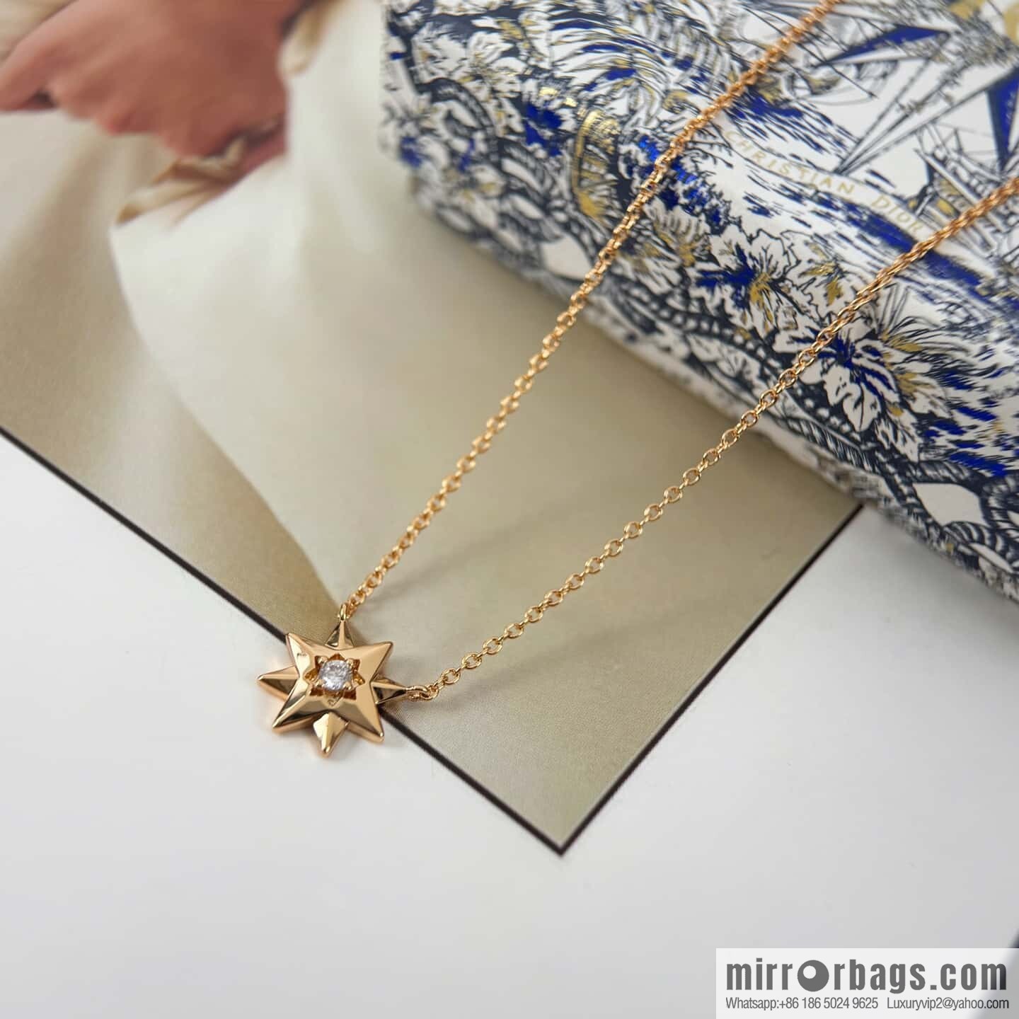 ❗️New ❗️ ☀️ New ☑️ Dior octagram ⭐ necklace ☀️
