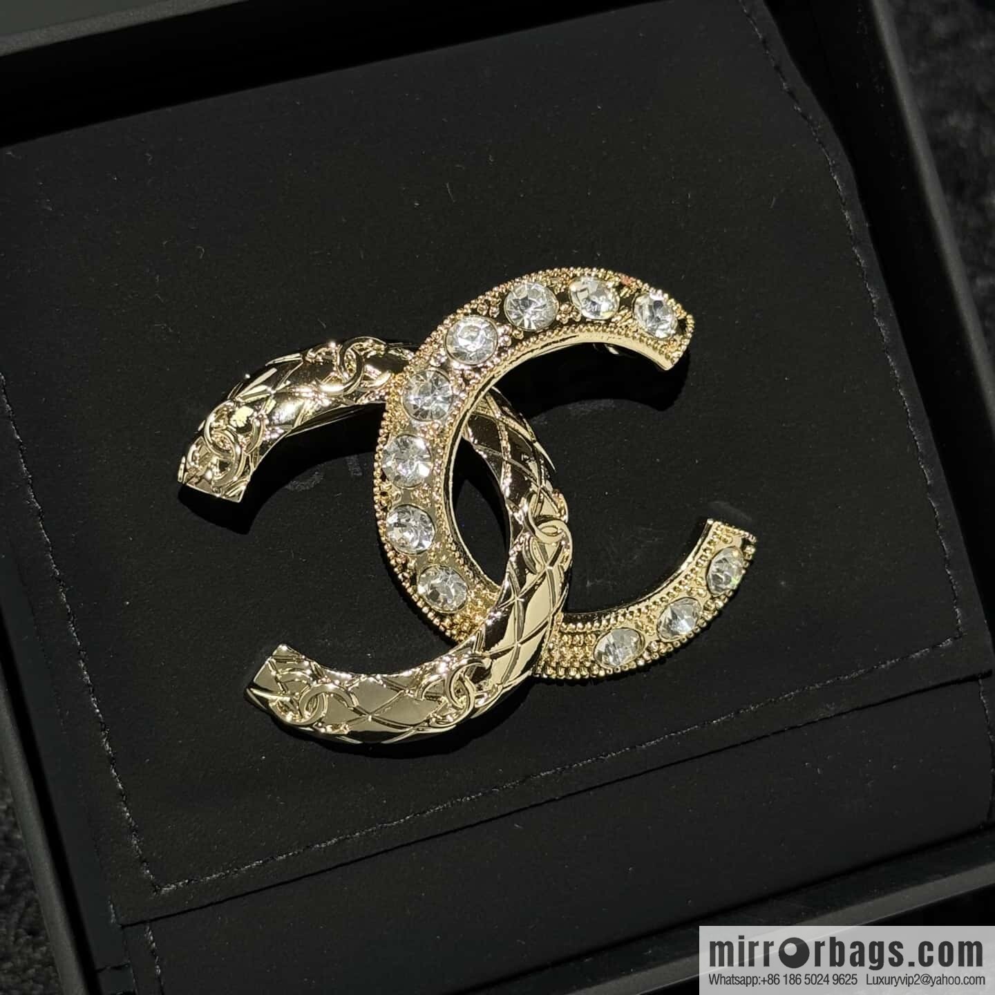 ❗️New ❗️☀️ New ☑️ Chanel Double C Brooch ☀️