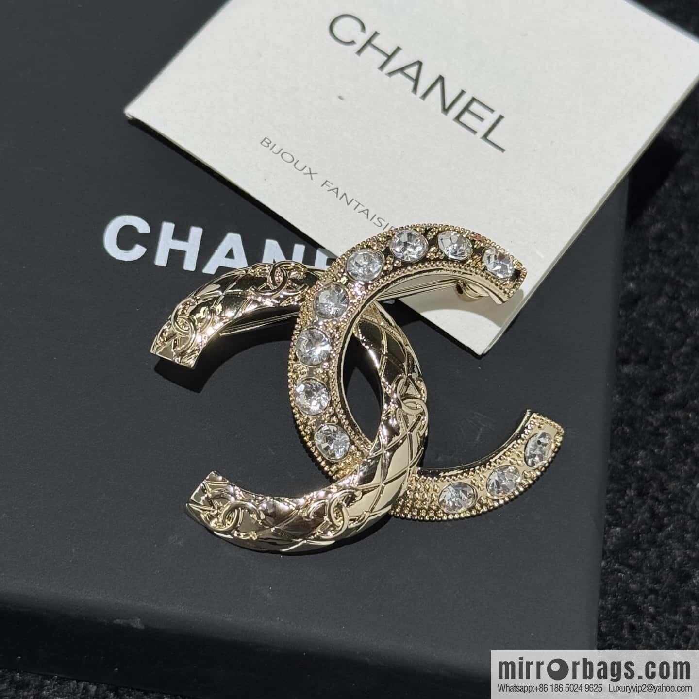 ❗️New ❗️☀️ New ☑️ Chanel Double C Brooch ☀️