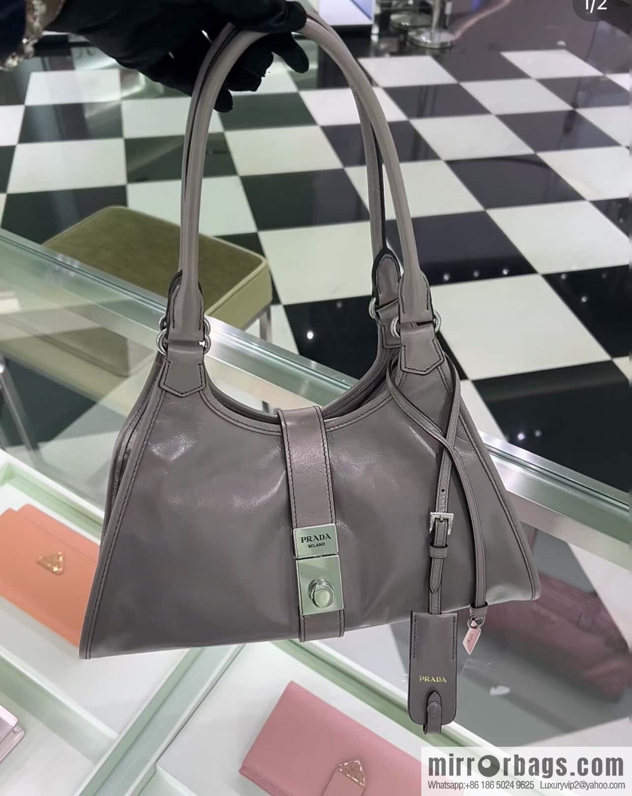 PRADA 🎉 new 🎉 1BG563 spring and summer new🎉🎉