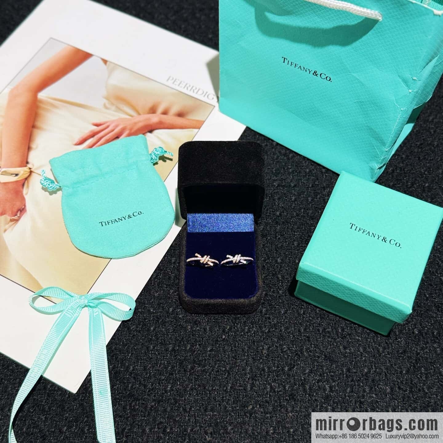 ❗️New ❗️ Tiffany & Co. Cross stud earrings