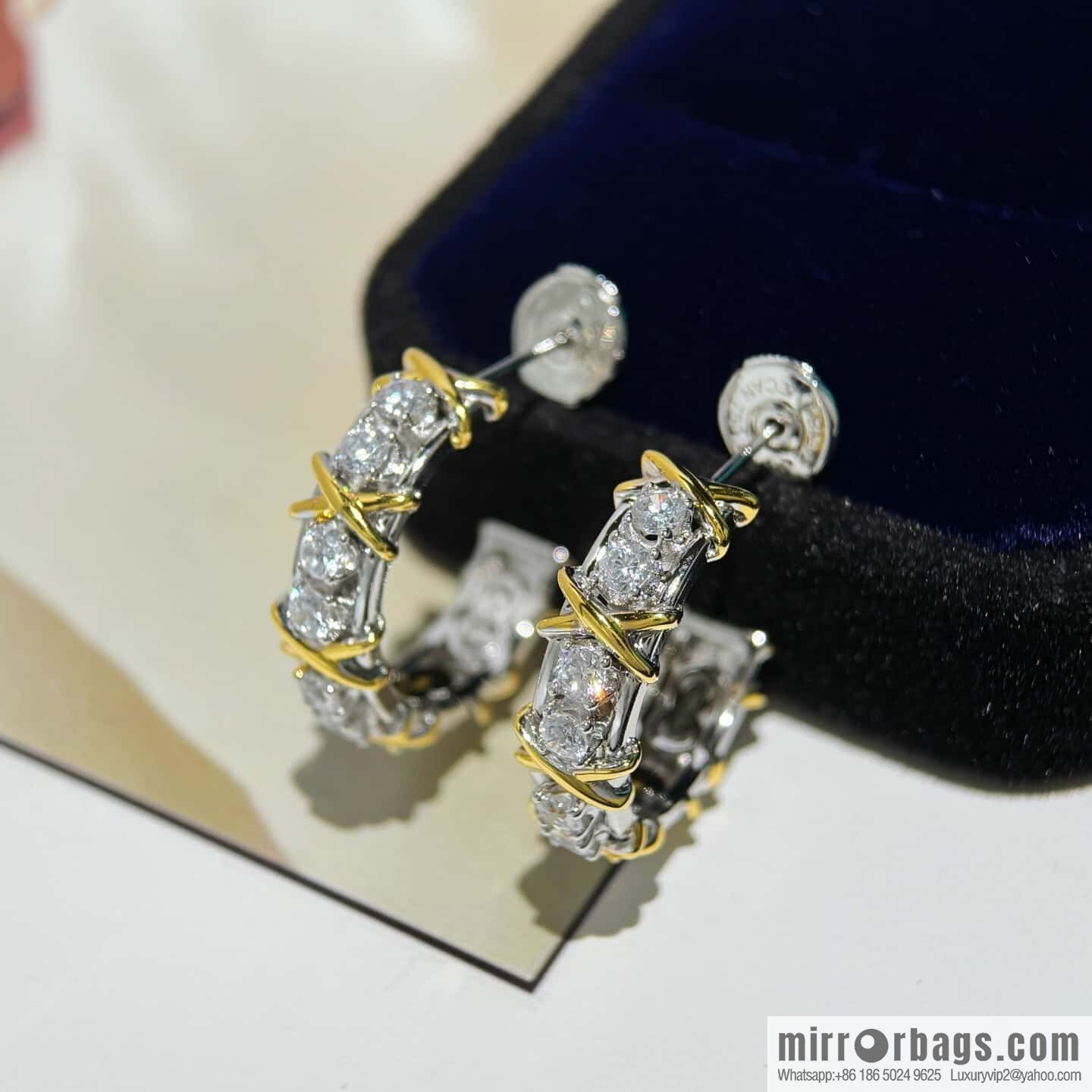 ❗️New ❗️ Tiffany & Co. Cross stud earrings