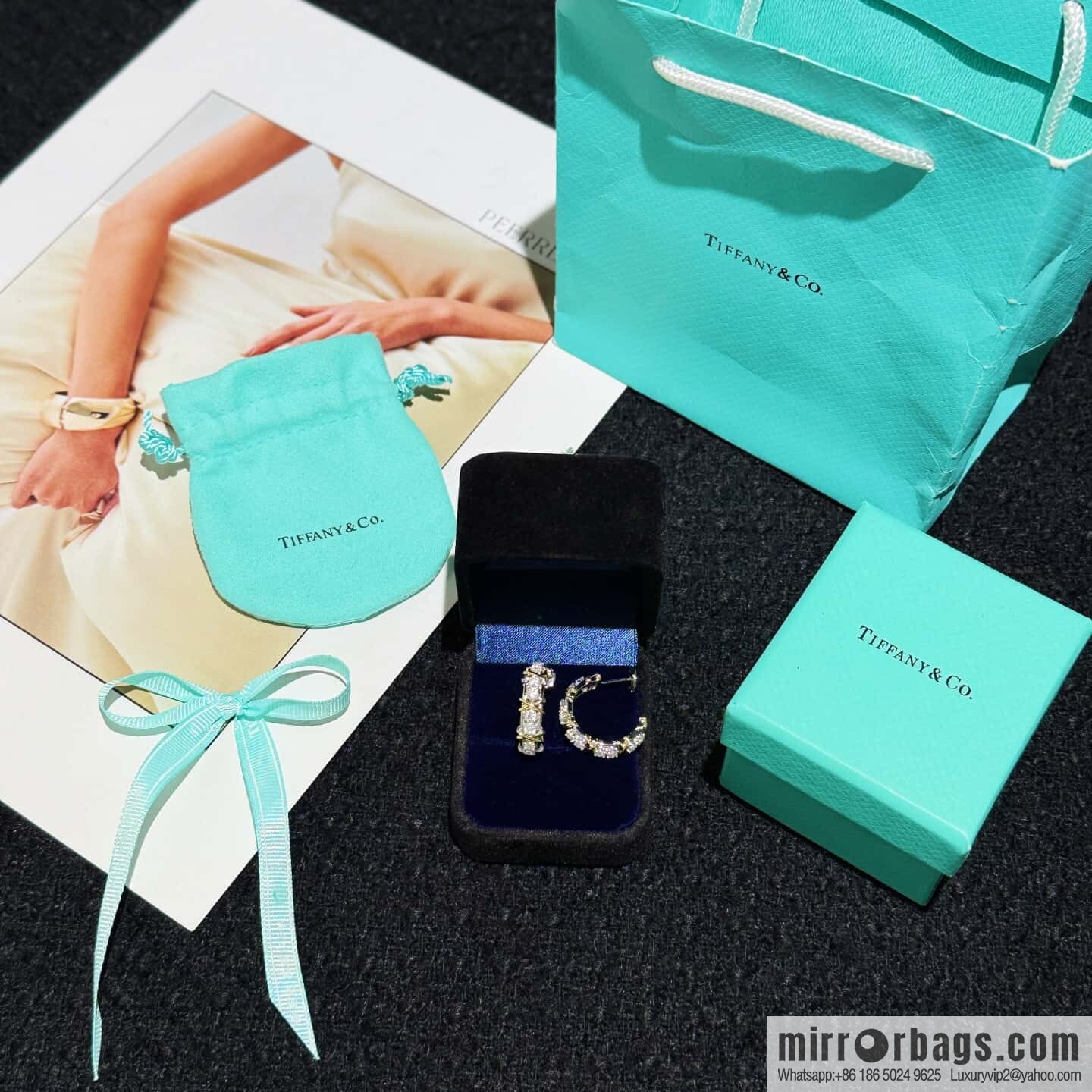 ❗️New ❗️ Tiffany & Co. Cross stud earrings