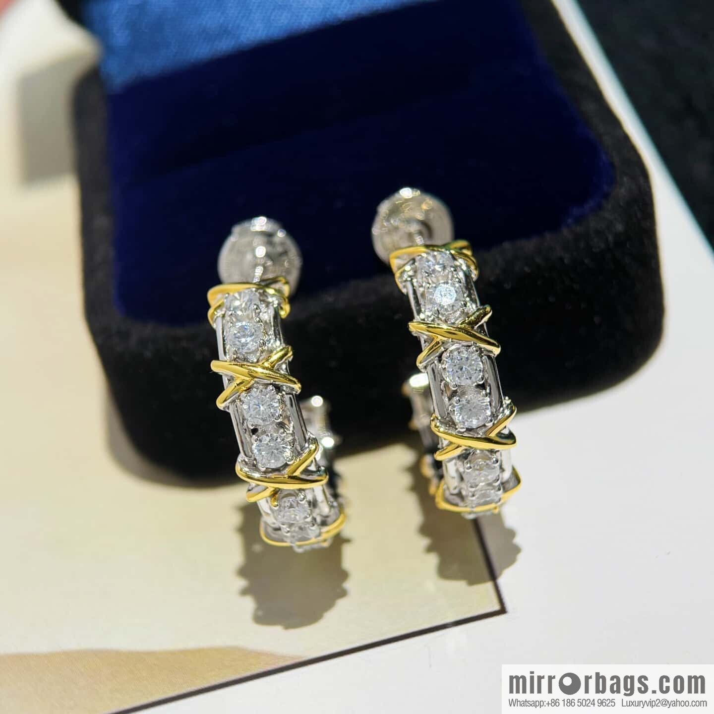 ❗️New ❗️ Tiffany & Co. Cross stud earrings