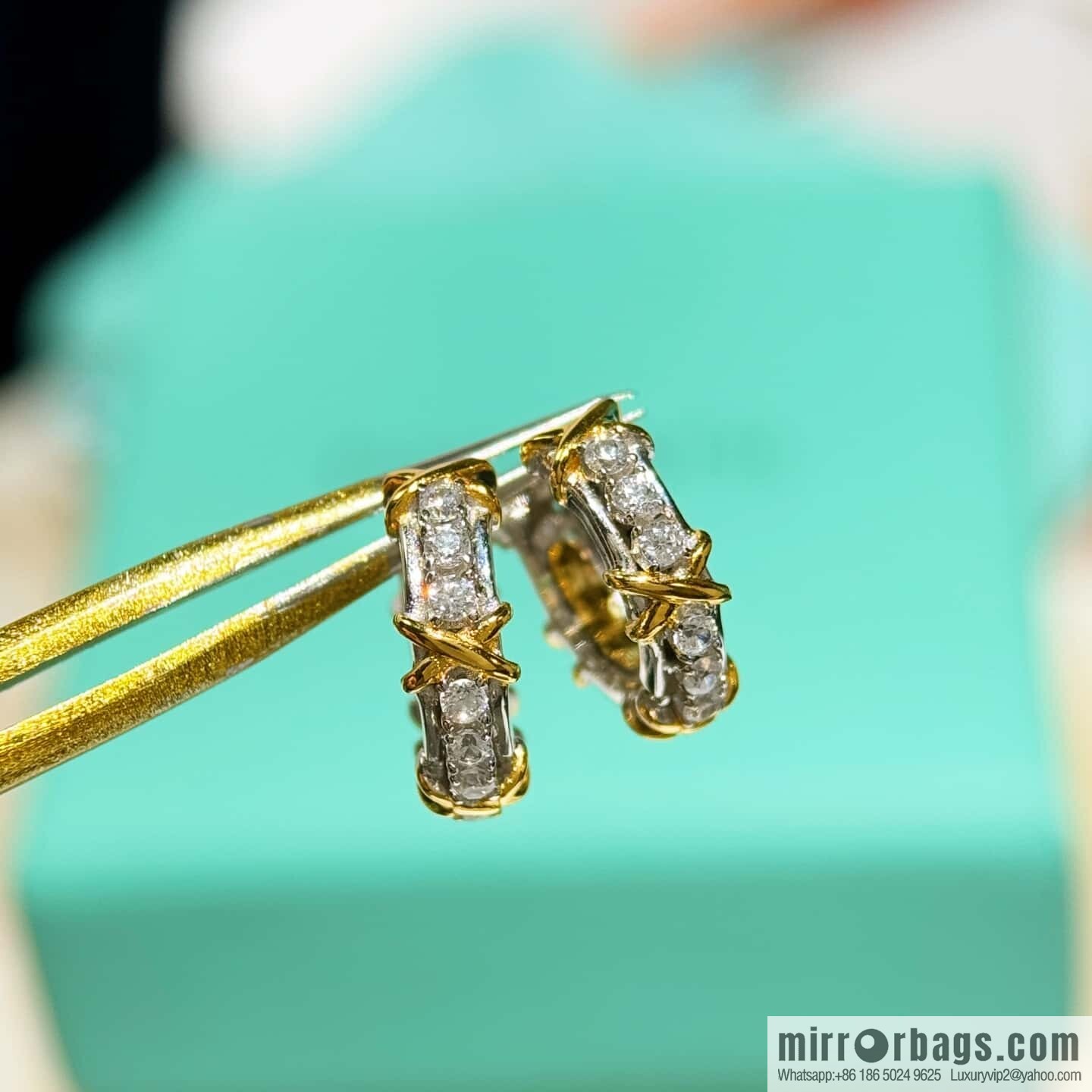 ❗️New ❗️ Tiffany & Co. Cross stud earrings