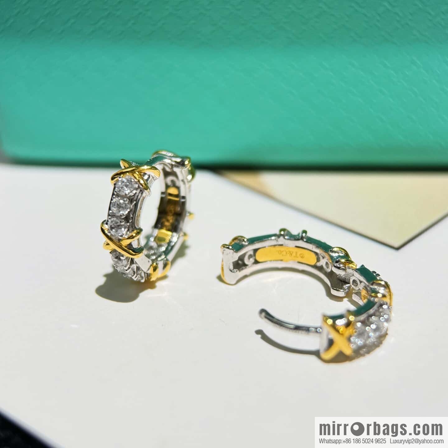 ❗️New ❗️ Tiffany & Co. Cross stud earrings