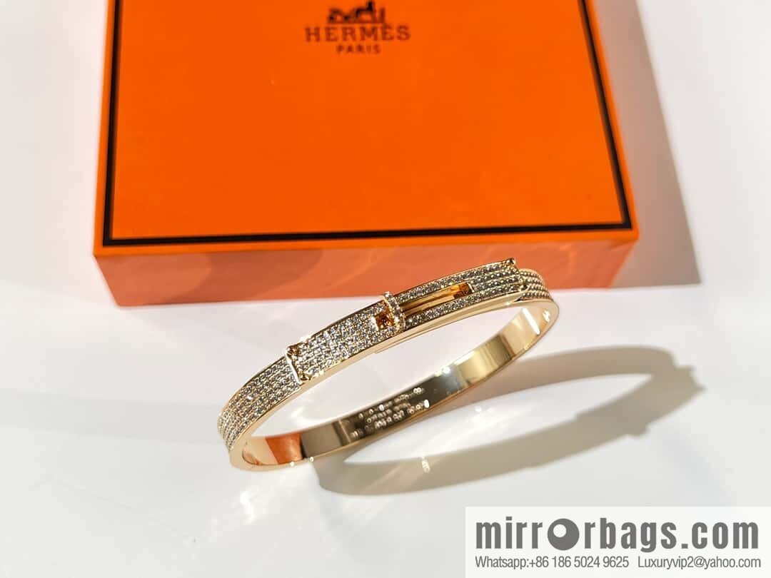 ❗️New ❗️ ☀️ (full diamond) ☀️ Hermès HERMES Kelly full diamond bracelet bracelet ☀️