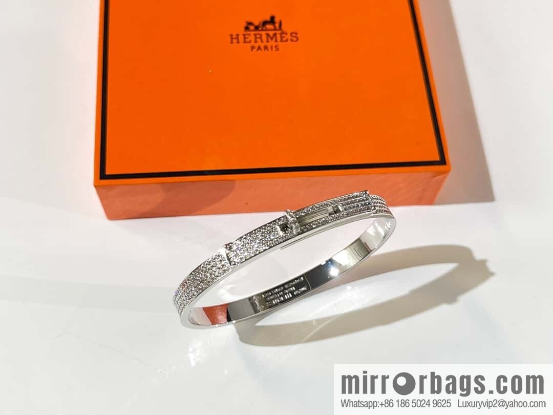 ❗️New ❗️ ☀️ (full diamond) ☀️ Hermès HERMES Kelly full diamond bracelet bracelet ☀️