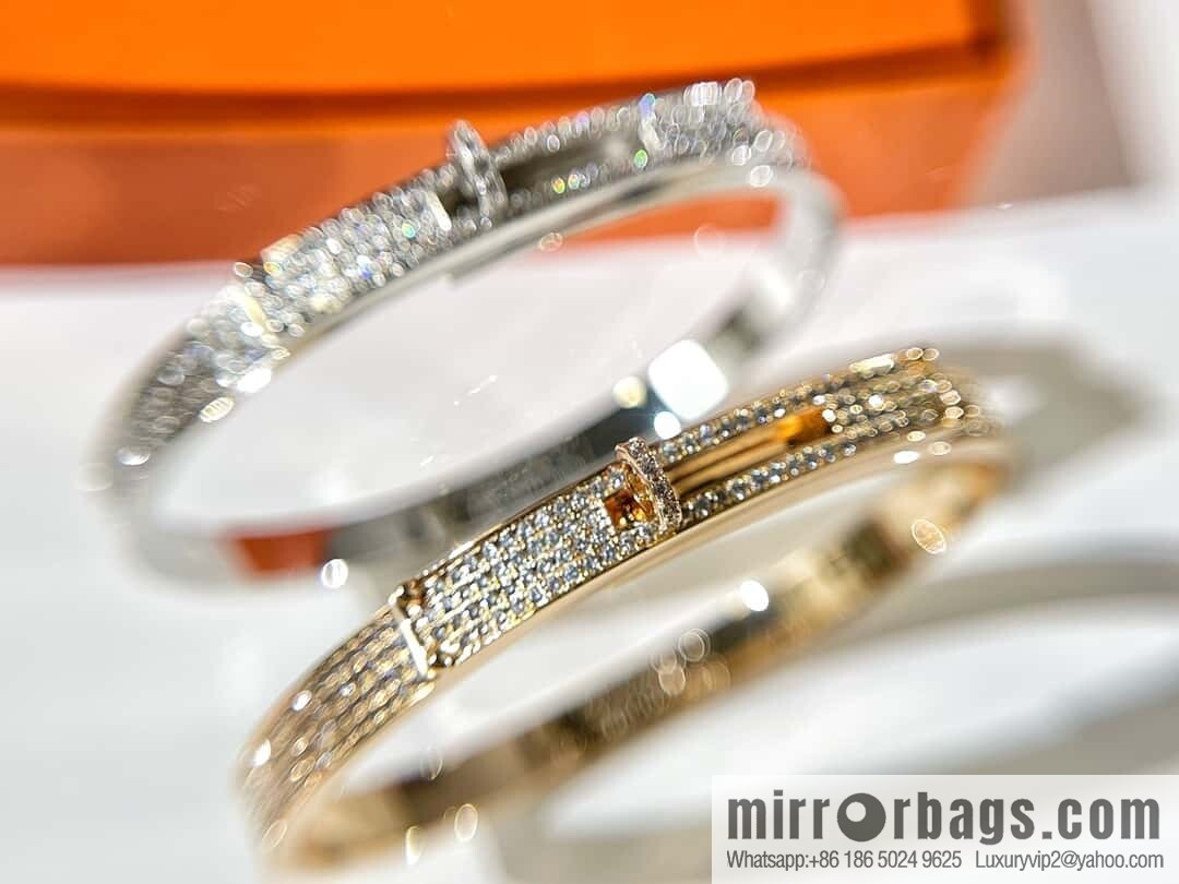 ❗️New ❗️ ☀️ (full diamond) ☀️ Hermès HERMES Kelly full diamond bracelet bracelet ☀️