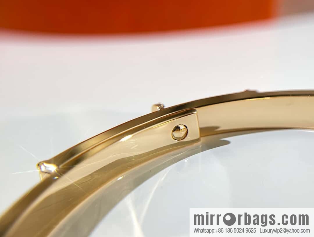 ❗️New ❗️ (Half Diamond) ☀️ Hermès HERMES Kelly Half Diamond Bracelet Bracelet ☀️