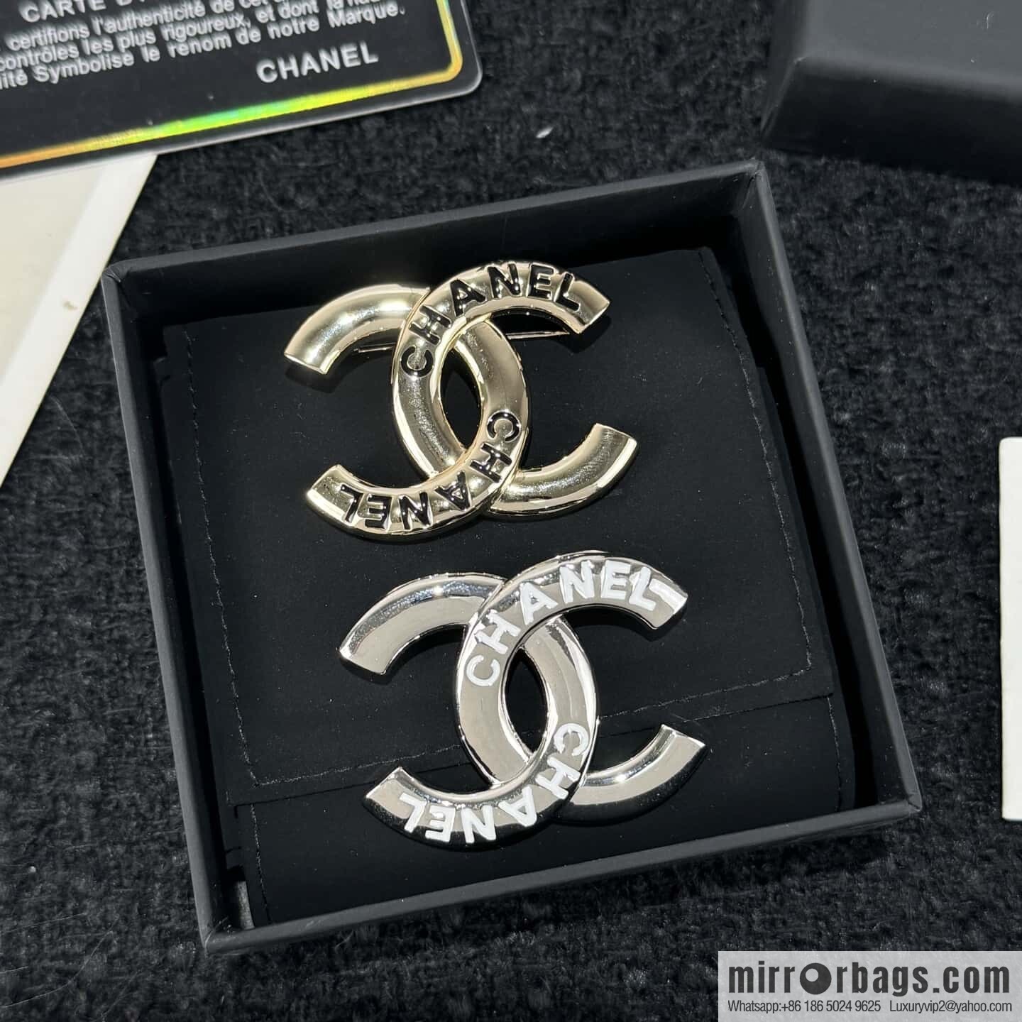 ❗️New ❗️ Chanel brooch ☀️ new ☑️ Chanel double c letter brooch ☀️
