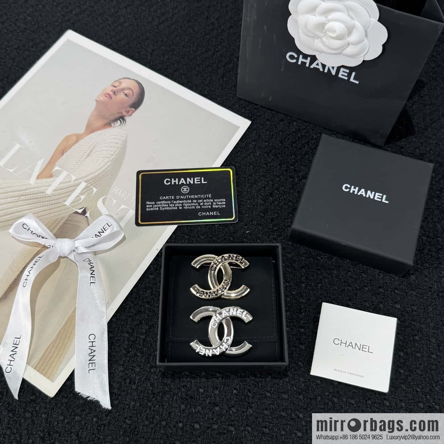 ❗️New ❗️ Chanel brooch ☀️ new ☑️ Chanel double c letter brooch ☀️