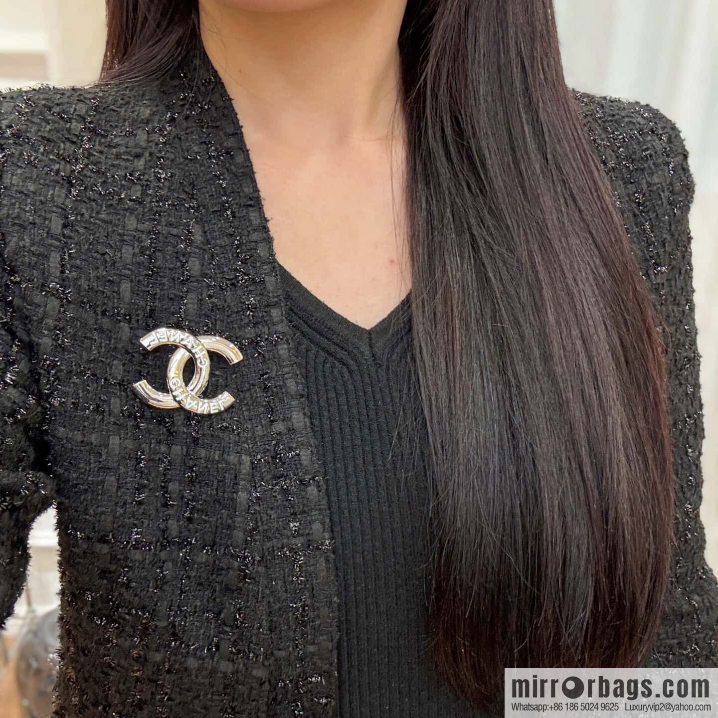 ❗️New ❗️ Chanel brooch ☀️ new ☑️ Chanel double c letter brooch ☀️