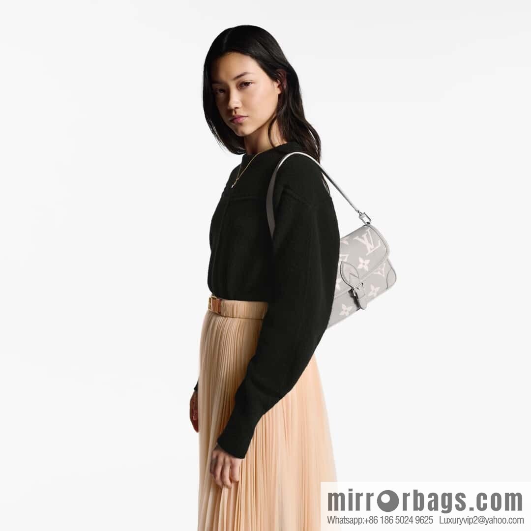 [Boutique‑grade] M14214 taro purple, full picofarad stick bag Diane handbag M46386