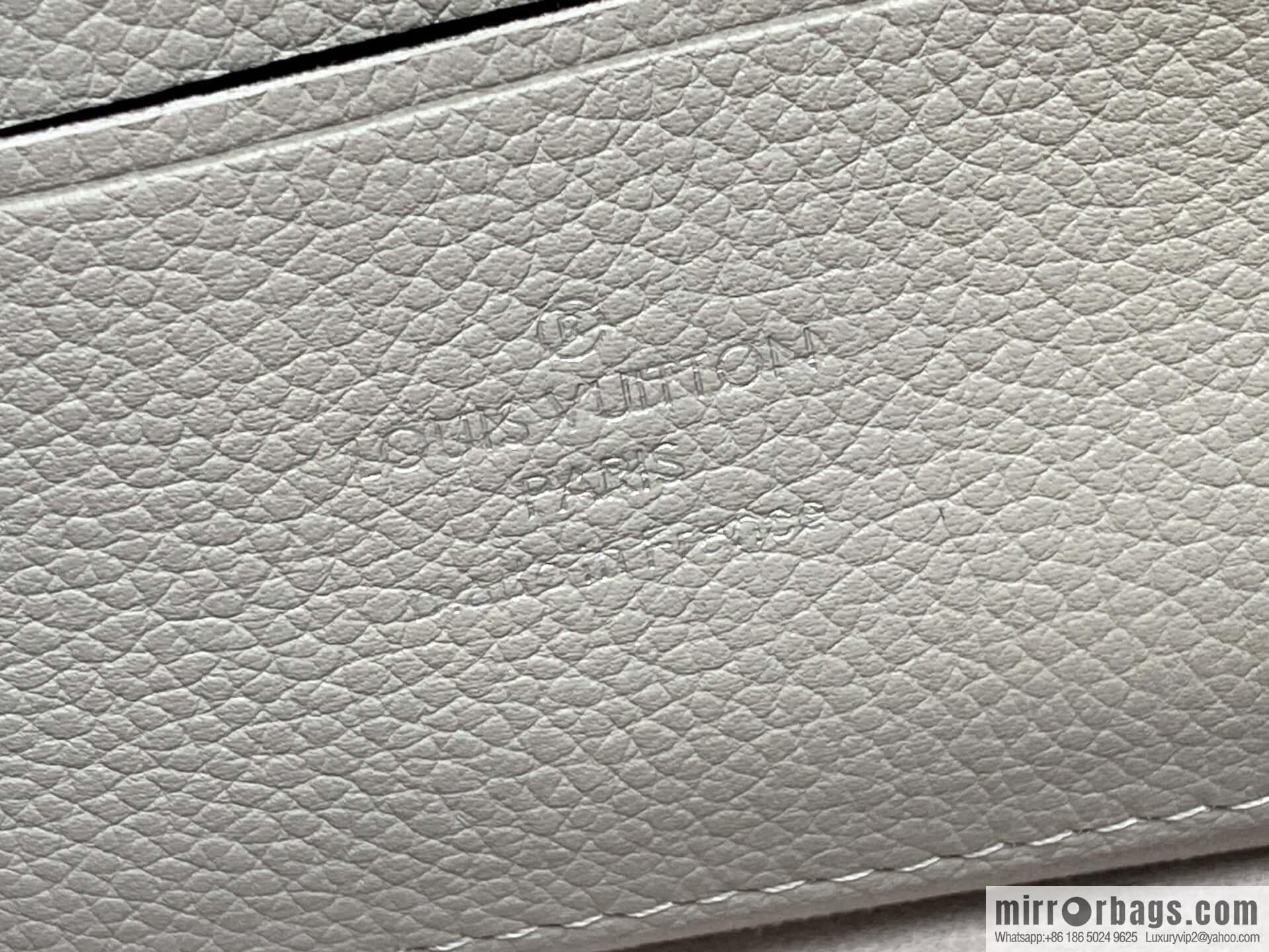 [Boutique‑grade] M14225 taro purple, full leather chain armpit bag WALLET ON CHAIN IVY handbag
