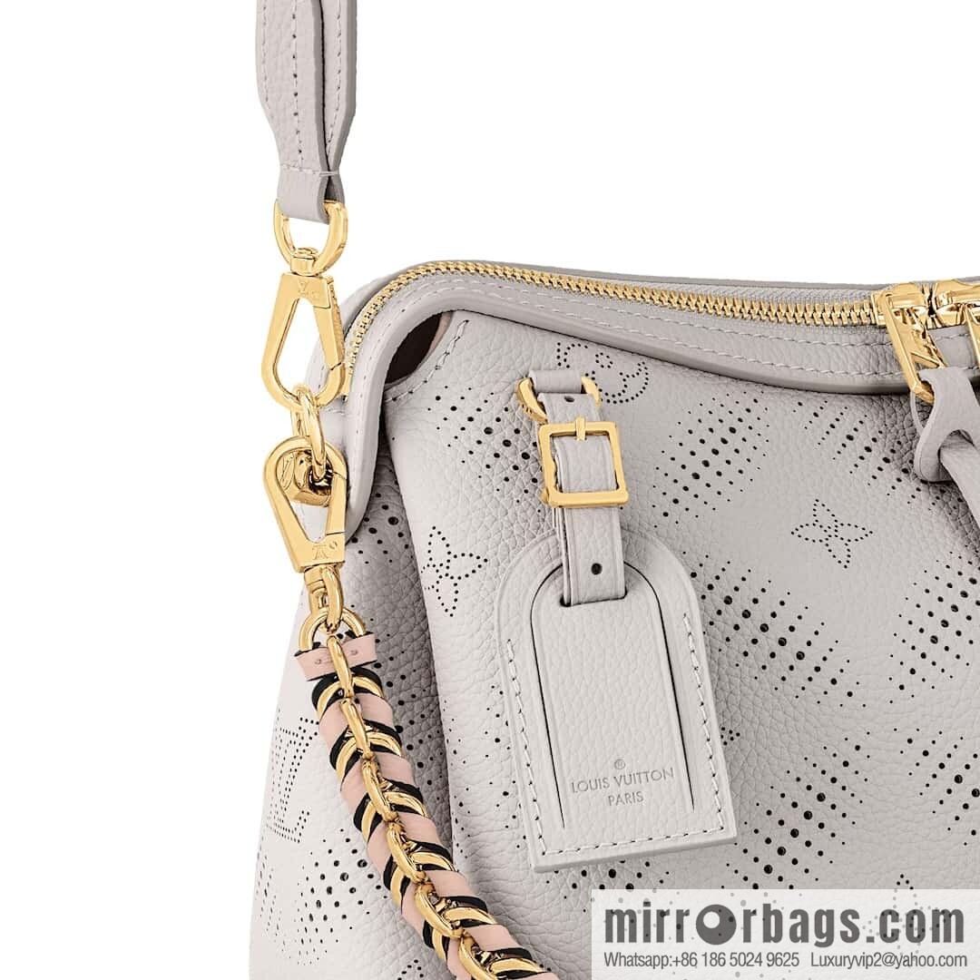 [Premium‑quality] M13157 taro purple, full leather hollow chain bag Hand It All small handbag