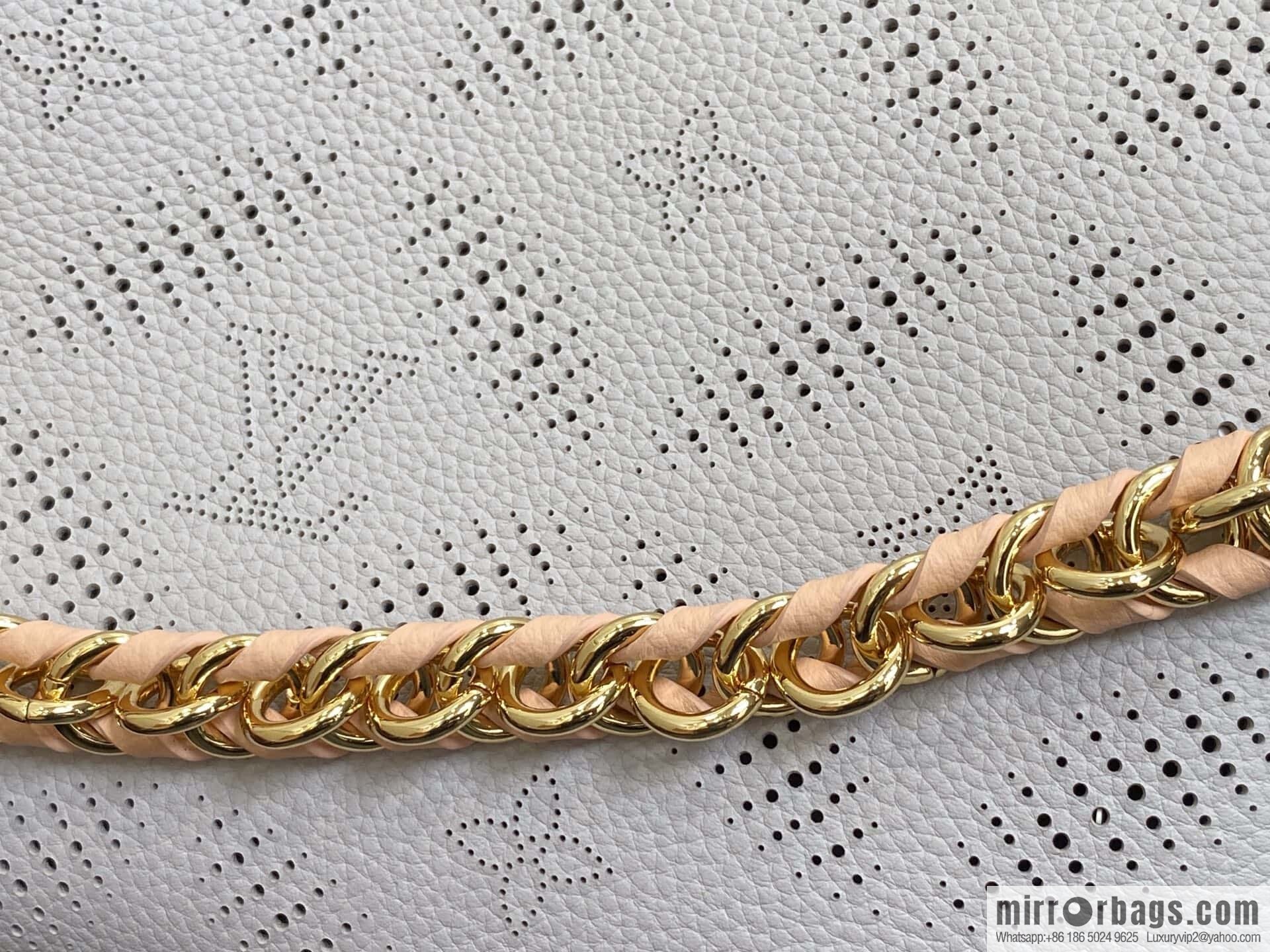 [Premium‑quality] M13157 taro purple, full leather hollow chain bag Hand It All small handbag