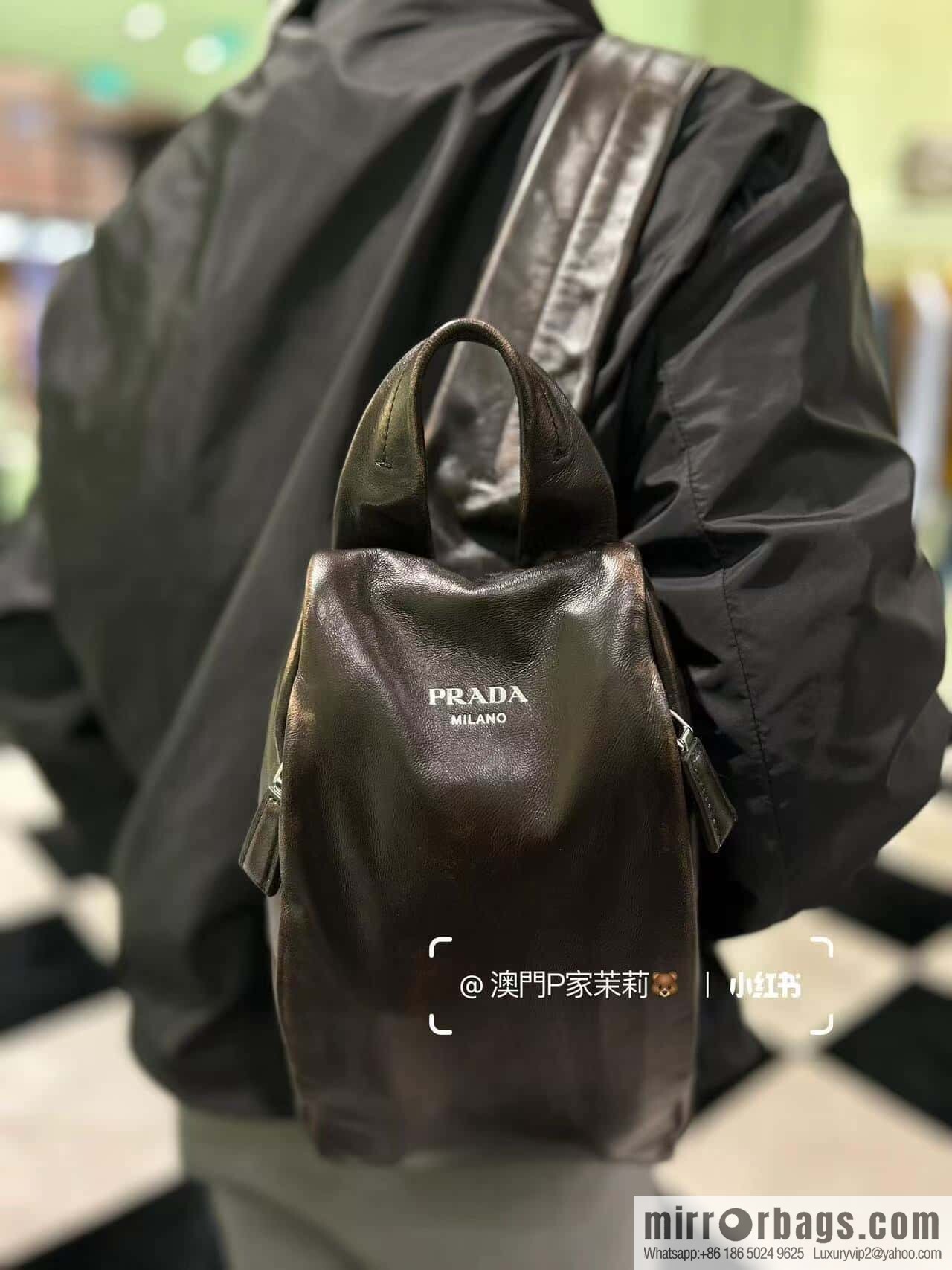 PRADA 🎉 new breast bag 🎉 2VZ114 imitation old leather🎉🎉