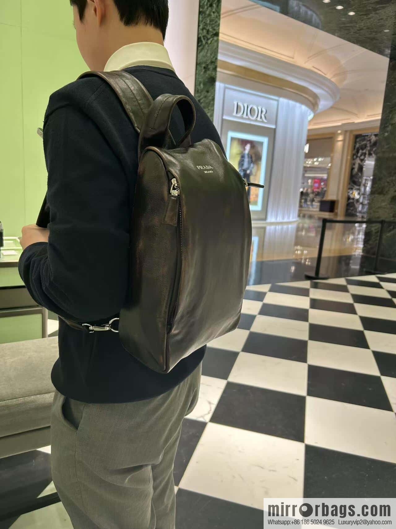 PRADA 🎉 new breast bag 🎉 2VZ114 imitation old leather🎉🎉