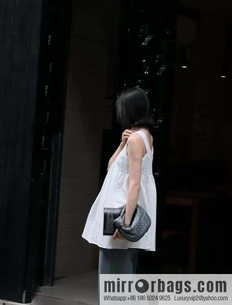 BV MINI JODIE 651876 Lightning Grey