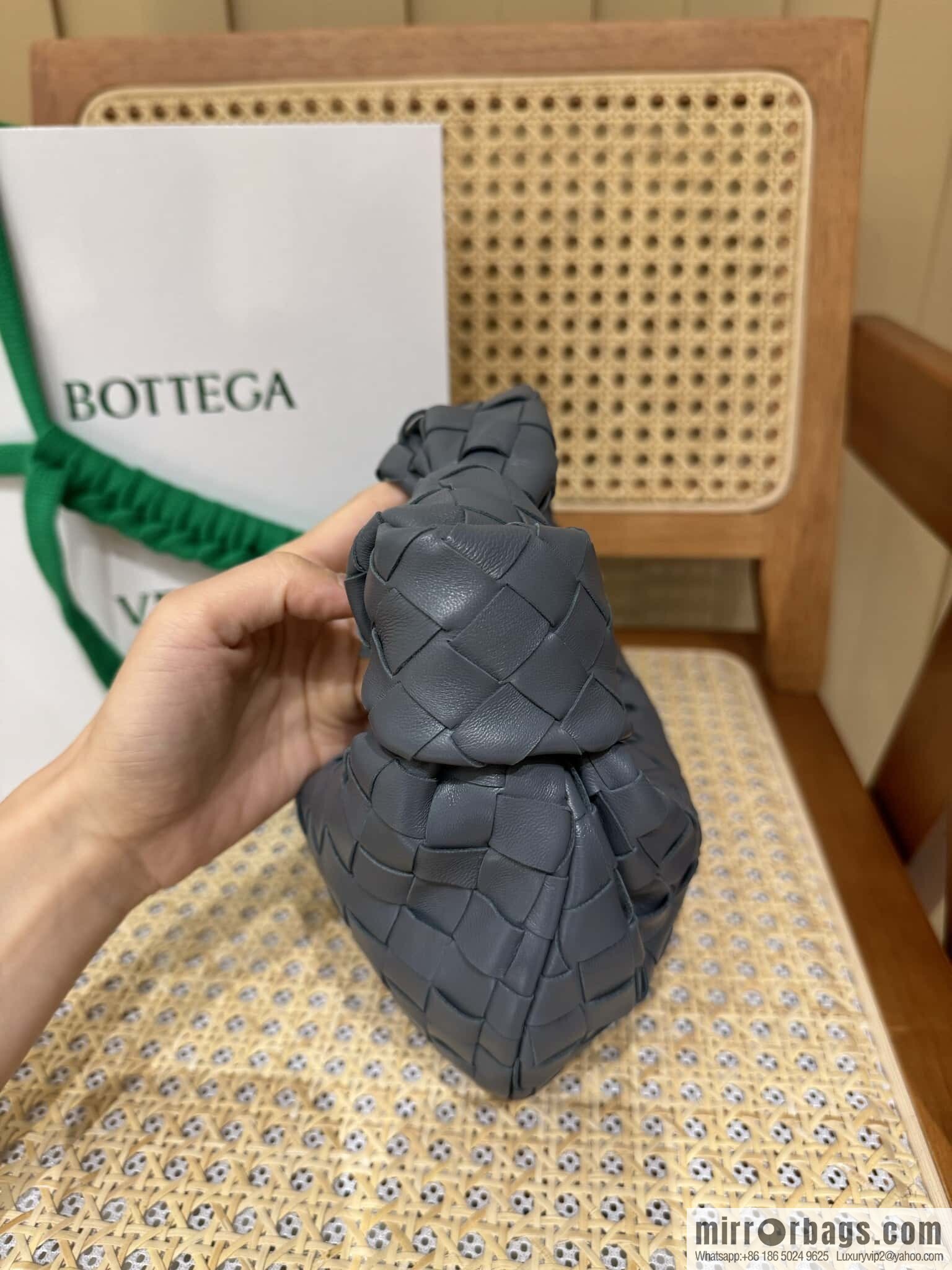 BV MINI JODIE 651876 Lightning Grey