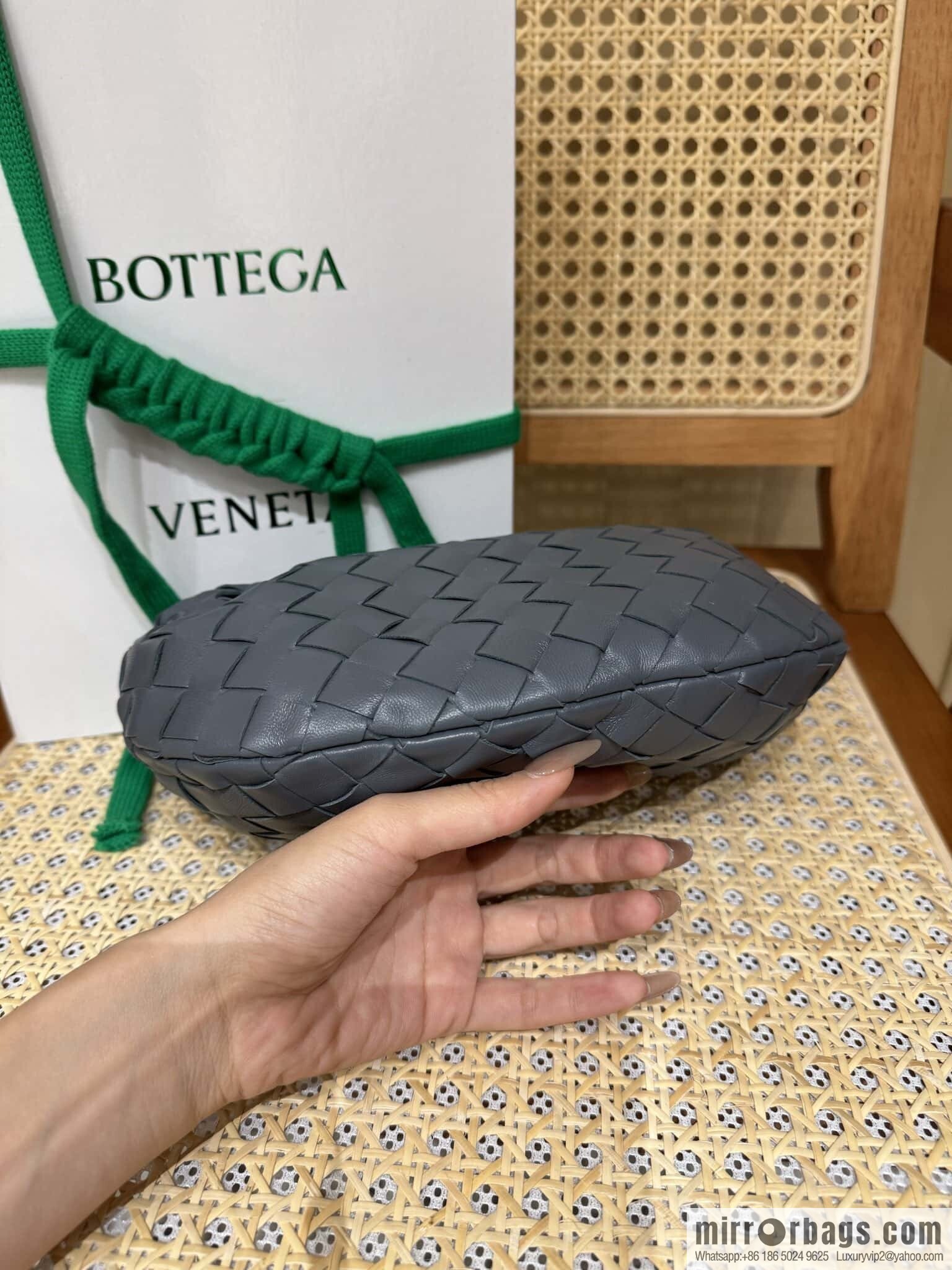 BV MINI JODIE 651876 Lightning Grey
