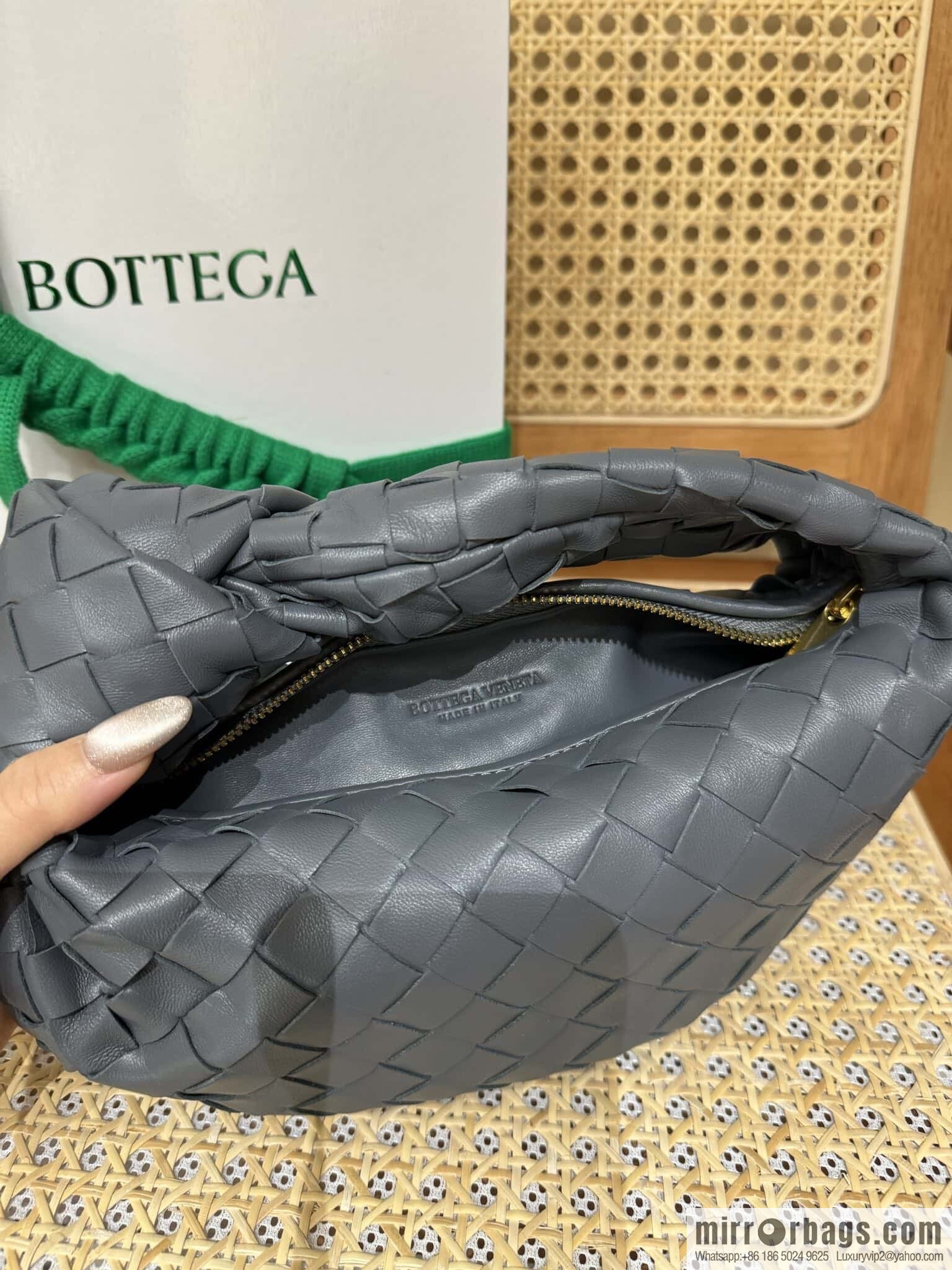 BV MINI JODIE 651876 Lightning Grey