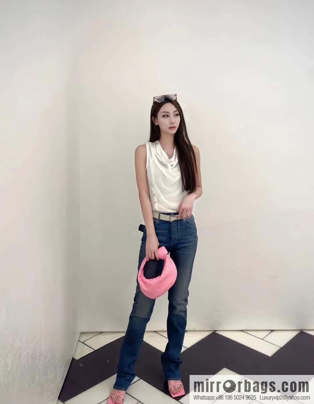 BV MINI JODIE 651876 Ribbon Powder