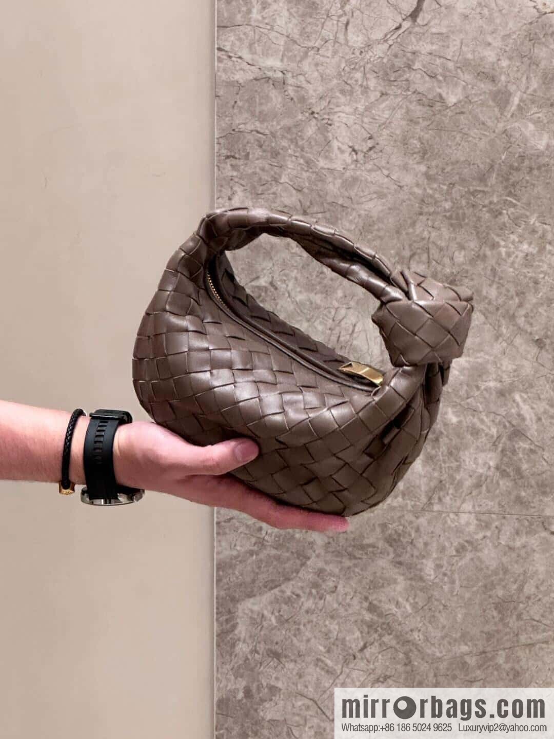 BV MINI JODIE 651876 brown gray