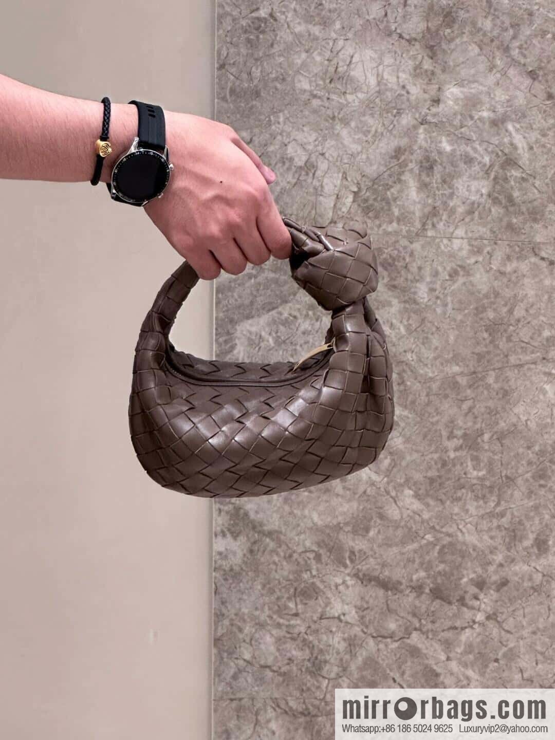 BV MINI JODIE 651876 brown gray