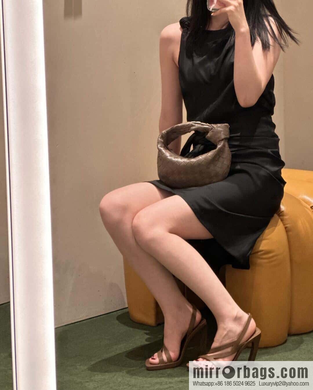 BV MINI JODIE 651876 brown gray