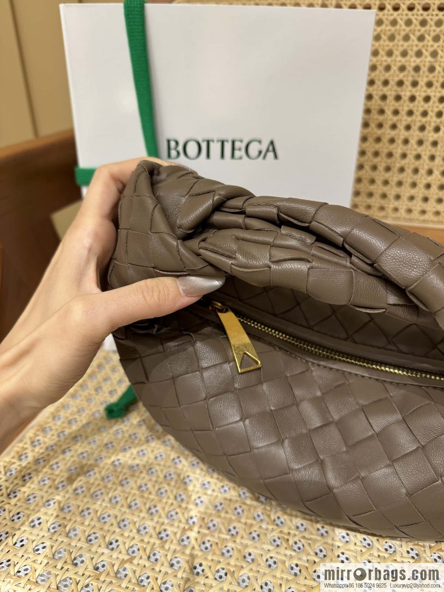BV MINI JODIE 651876 brown gray
