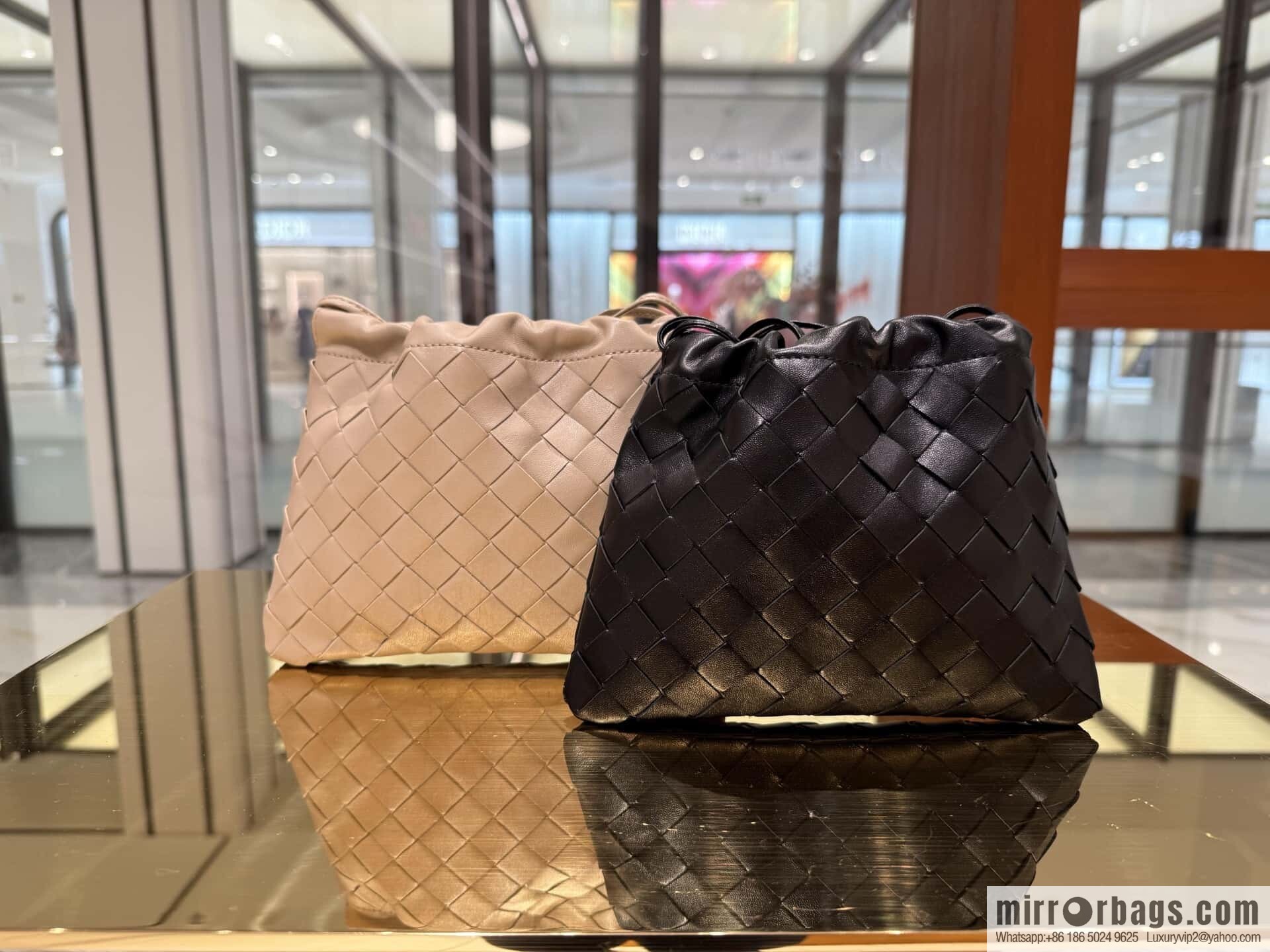 BV Small Dustbag 816987 Chocolate Brown
