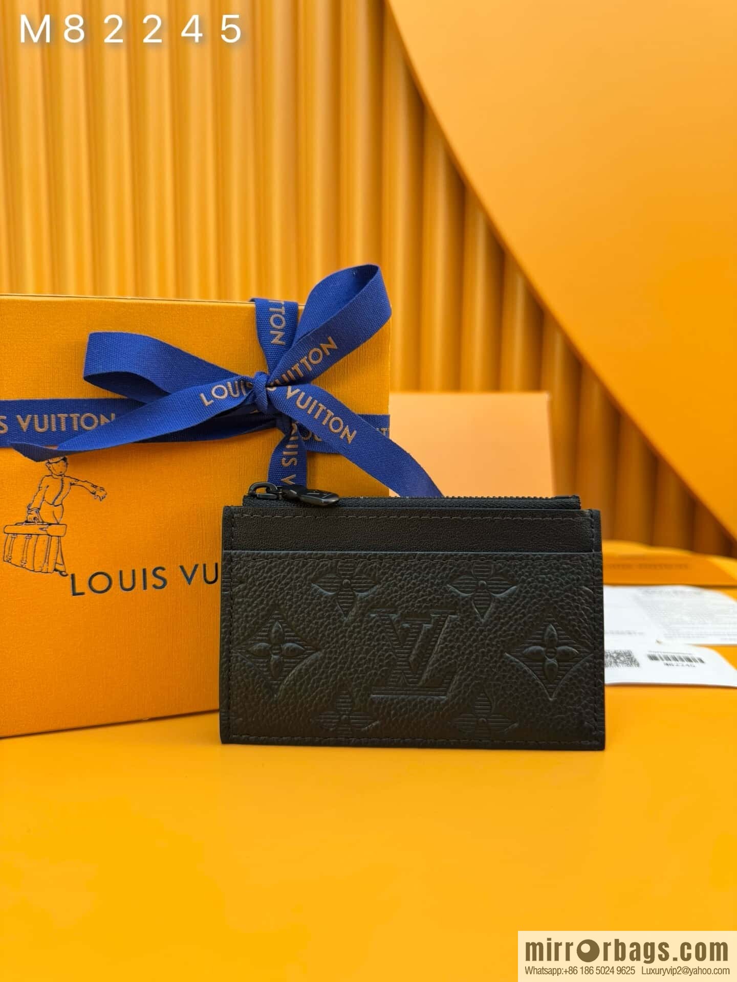 LV Coin Card Clip M82245 [Official Full Chip Version]