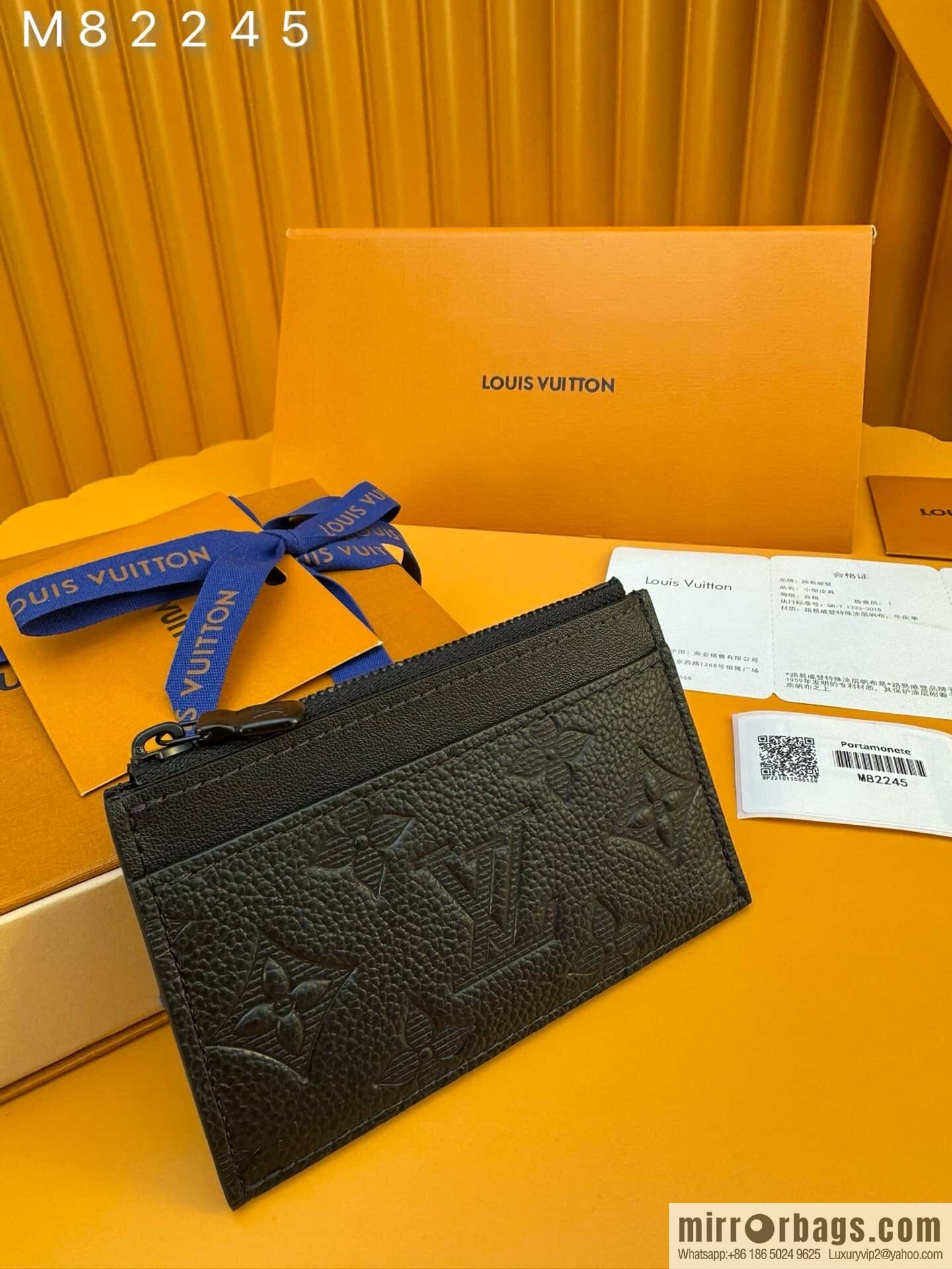 LV Coin Card Clip M82245 [Official Full Chip Version]