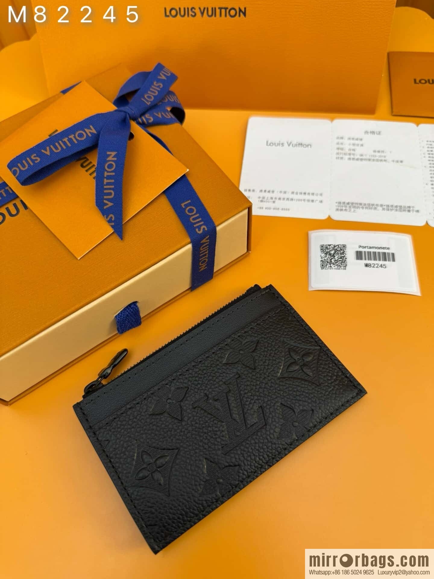 LV Coin Card Clip M82245 [Official Full Chip Version]