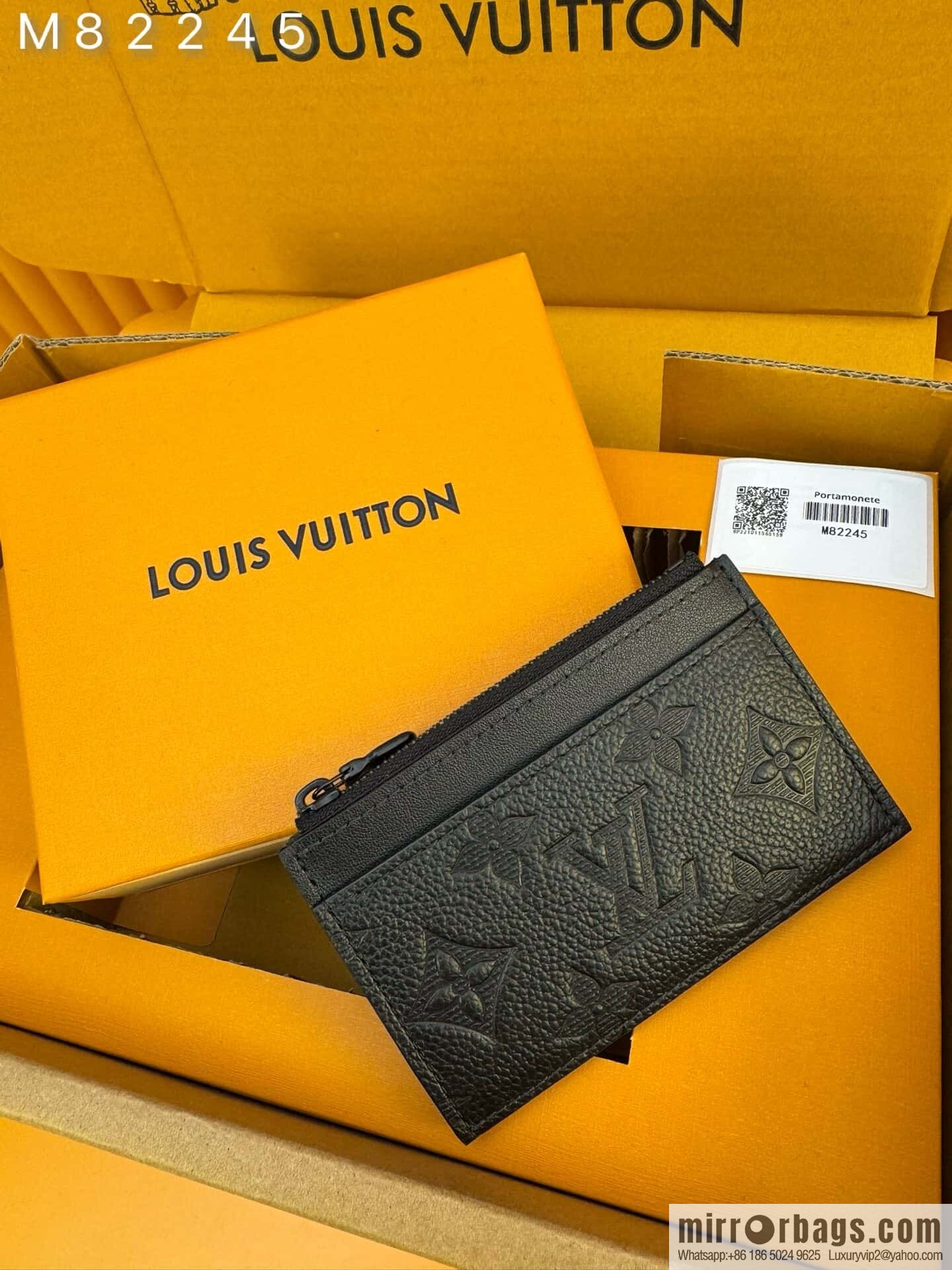 LV Coin Card Clip M82245 [Official Full Chip Version]