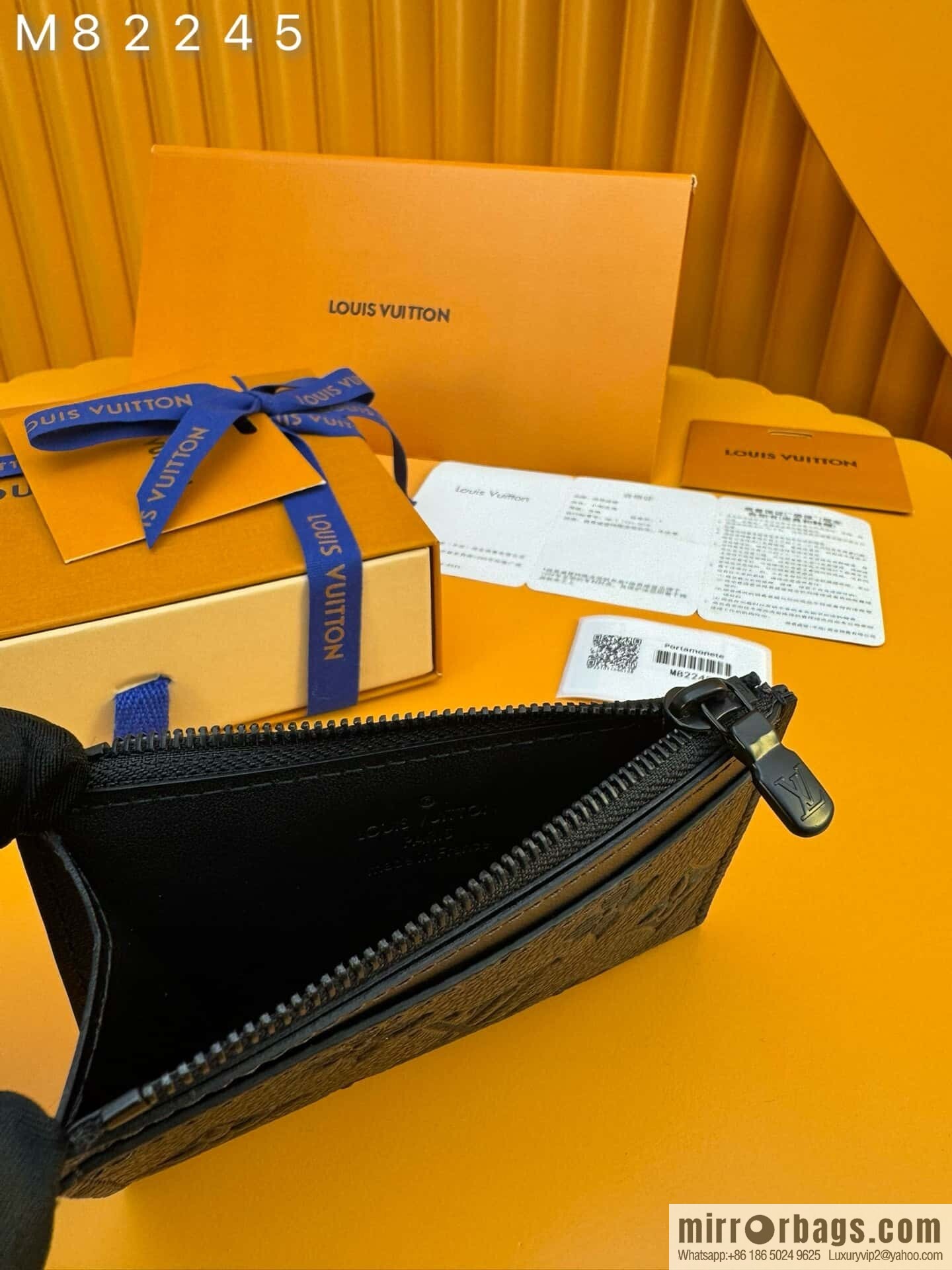 LV Coin Card Clip M82245 [Official Full Chip Version]