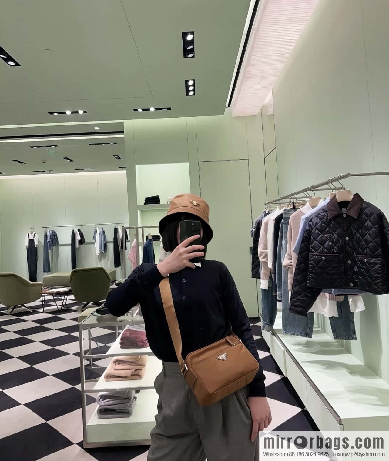 PRADA 🎉 new three-in-one 🎉 1BC167 new color🎉🎉
