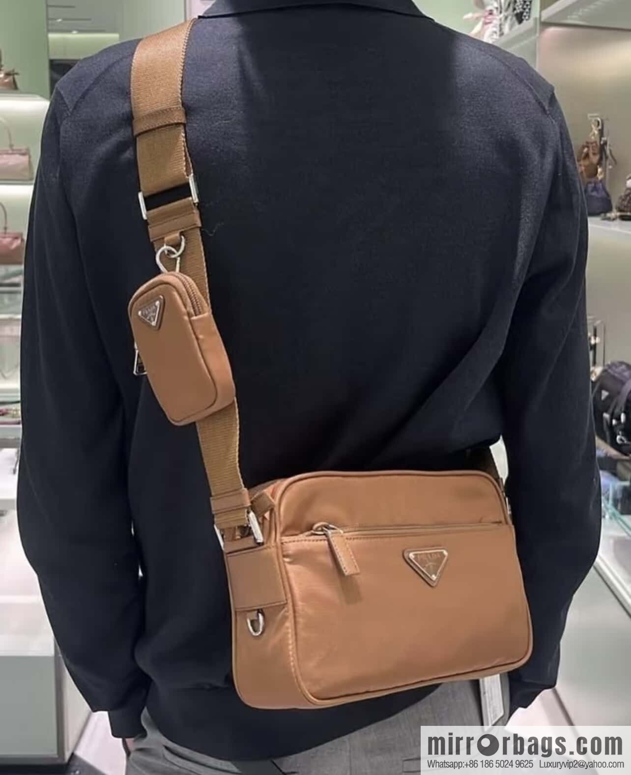 PRADA 🎉 new three-in-one 🎉 1BC167 new color🎉🎉