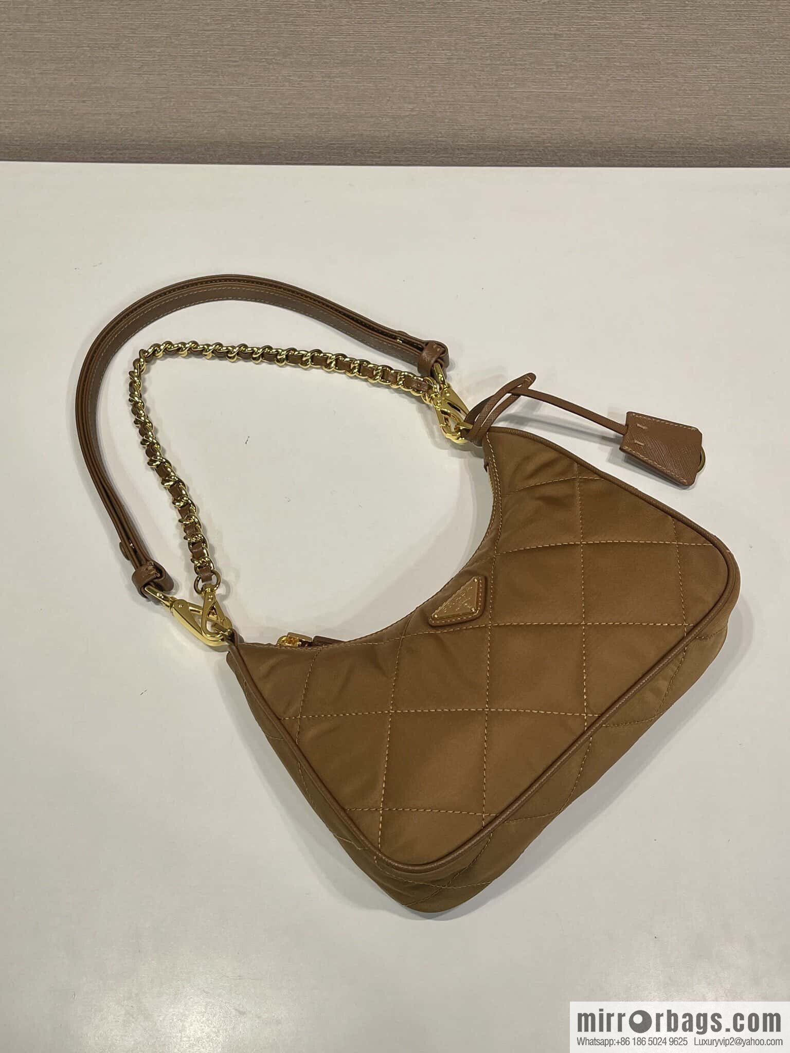 PRADA ๐ Velvet Hobo ๐ 1 BC 204 Hand Carry/Underarm Bag/Crossbody Bag