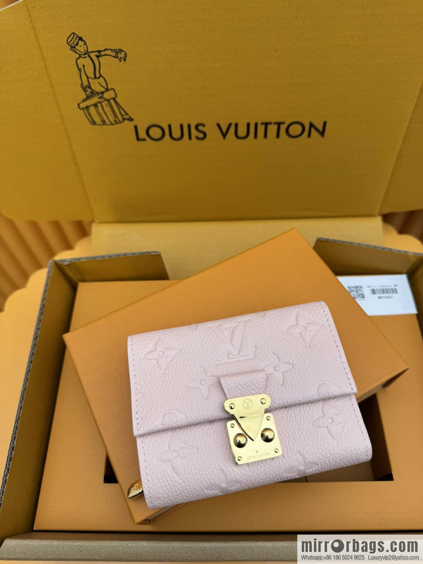 LV Métis short wallet M80880 powder [official full chip version]