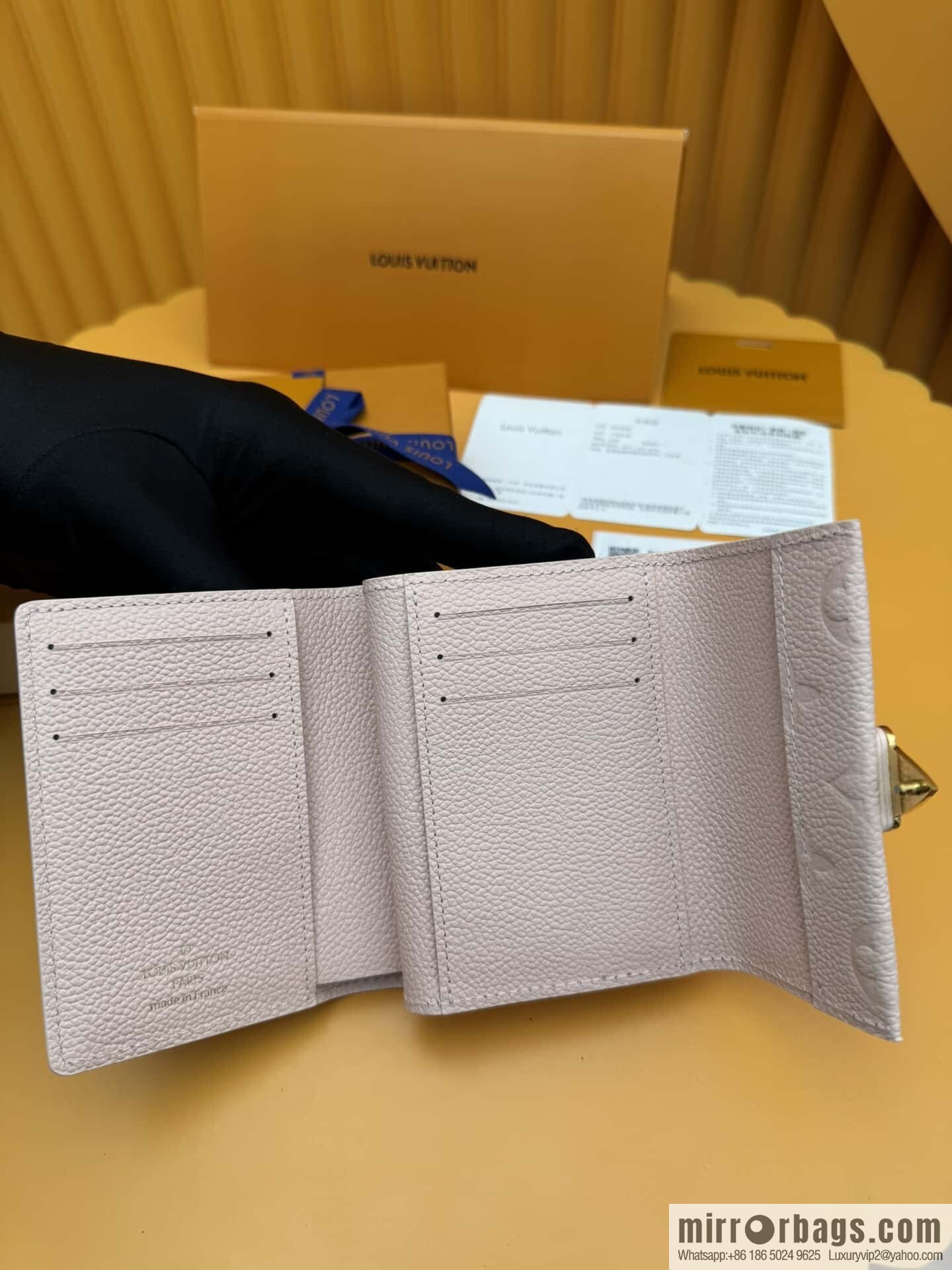 LV Métis short wallet M80880 powder [official full chip version]