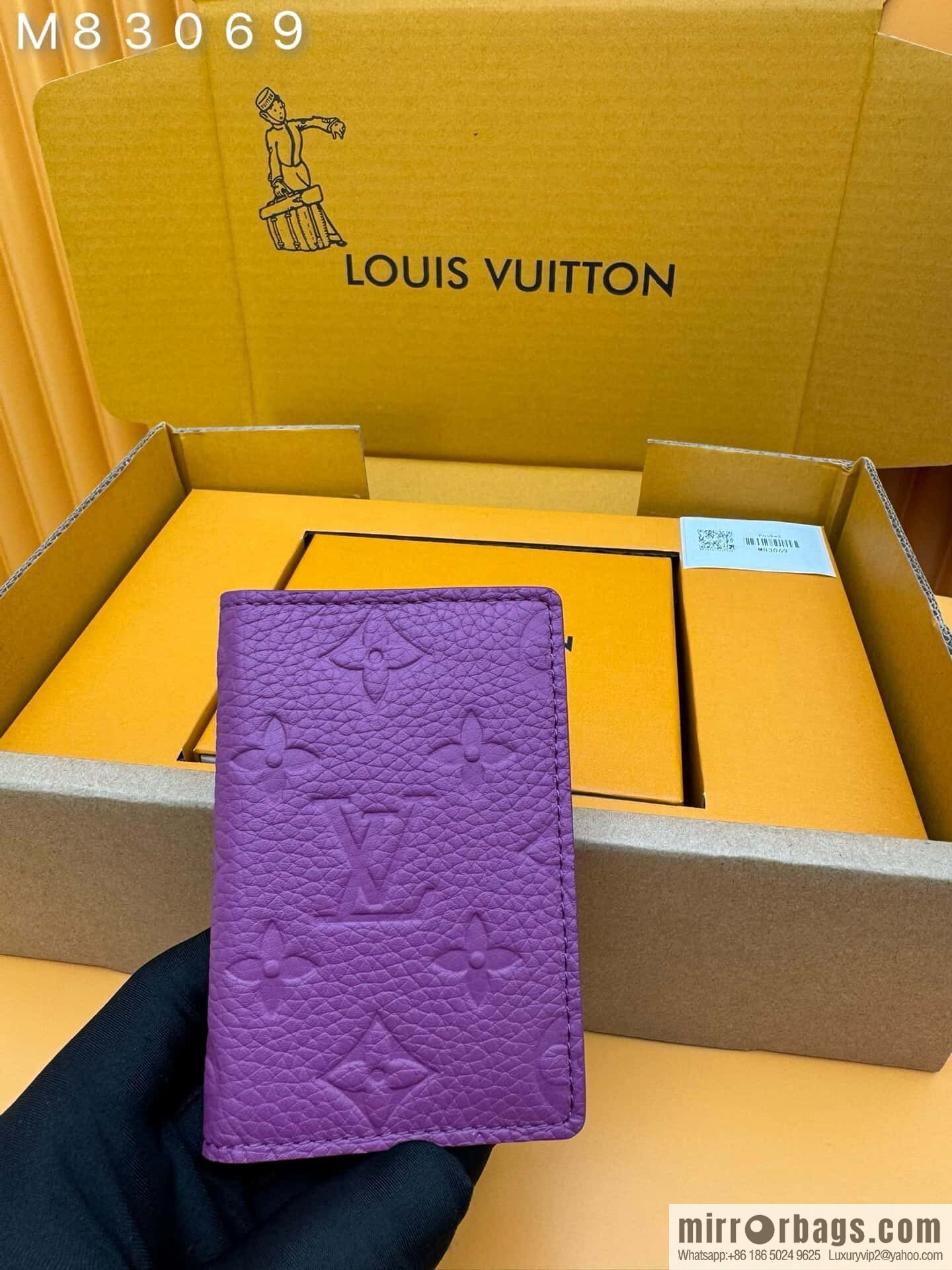 LV pocket wallet M83069 [official chip version]