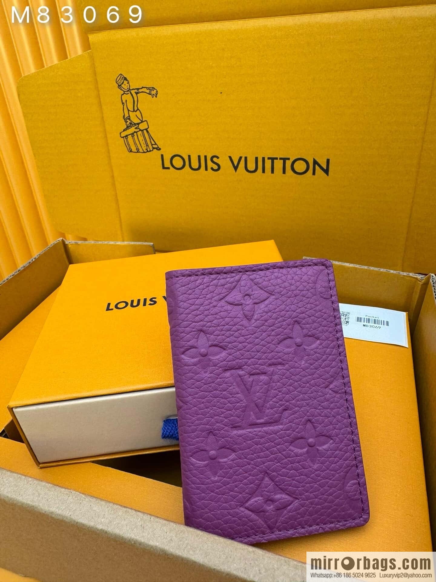 LV pocket wallet M83069 [official chip version]