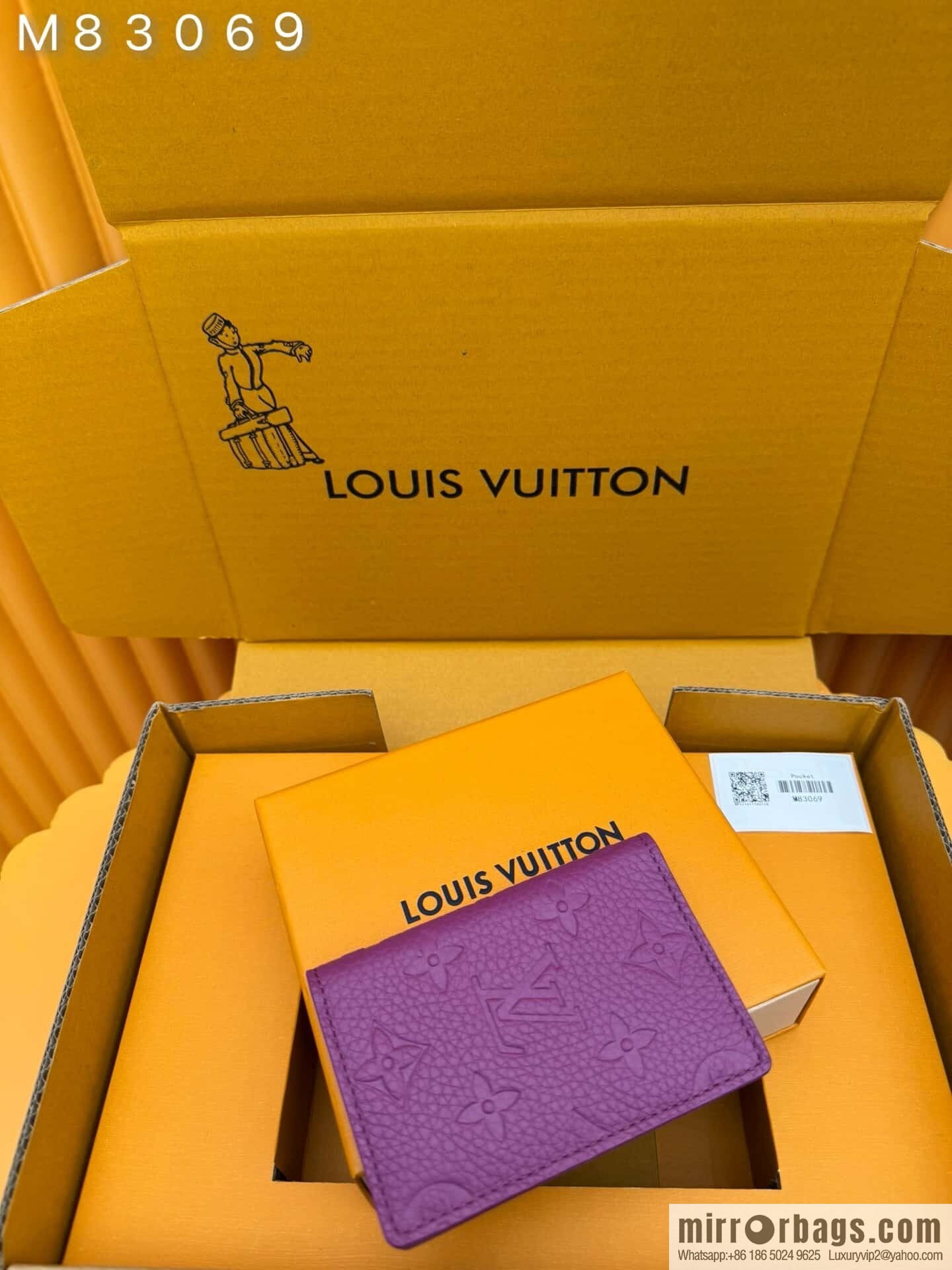 LV pocket wallet M83069 [official chip version]