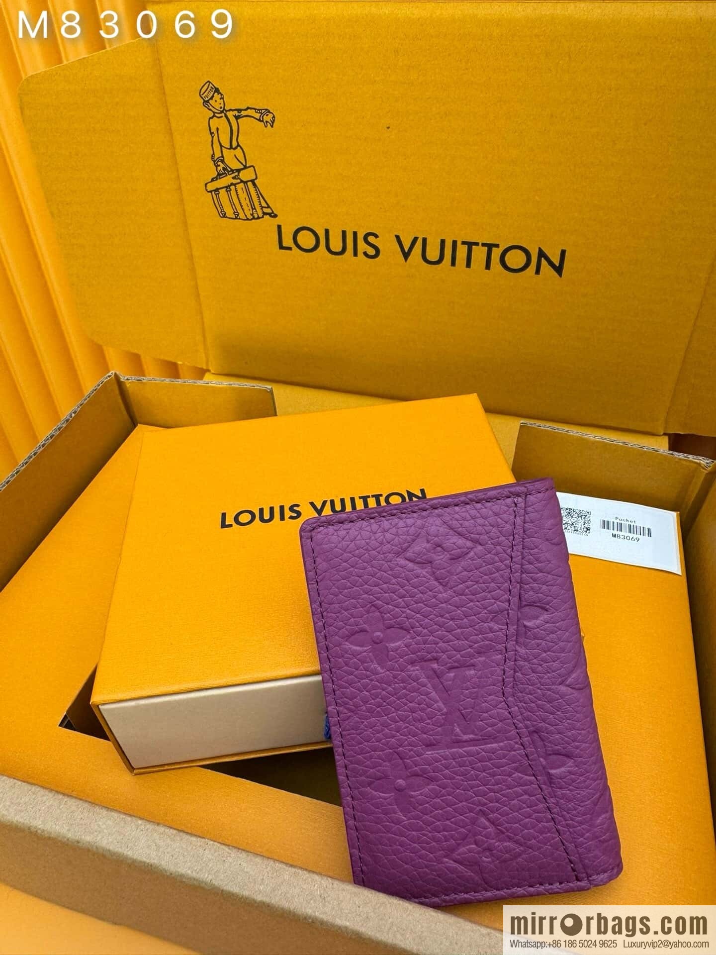 LV pocket wallet M83069 [official chip version]
