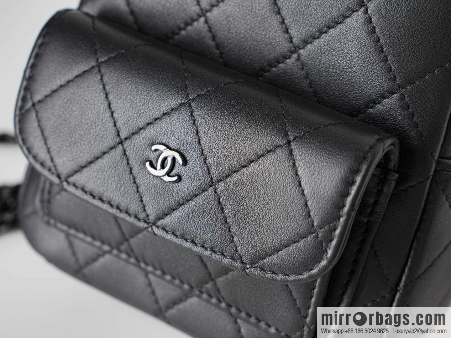ππ‘ππ§ππ₯ πππ π¬π¨ ππ₯πππ€ π¦π’π§π’ small schoolbag, all black π€ AP3753