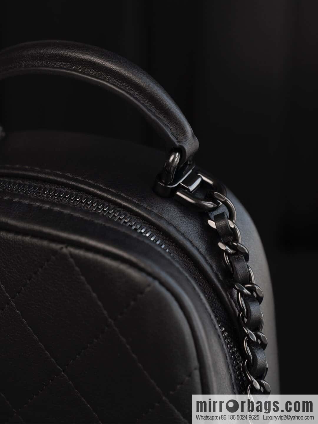 ππ‘ππ§ππ₯ πππ π¬π¨ ππ₯πππ€ π¦π’π§π’ small schoolbag, all black π€ AP3753